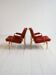 Pair of “Ingrid” armchairs by Bruno Mathsson for Dux, 1960s