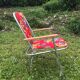 Vintage folding camping chair