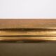 Classic Brass Serving Table Mirror tops Hollywood Regency 1970s France