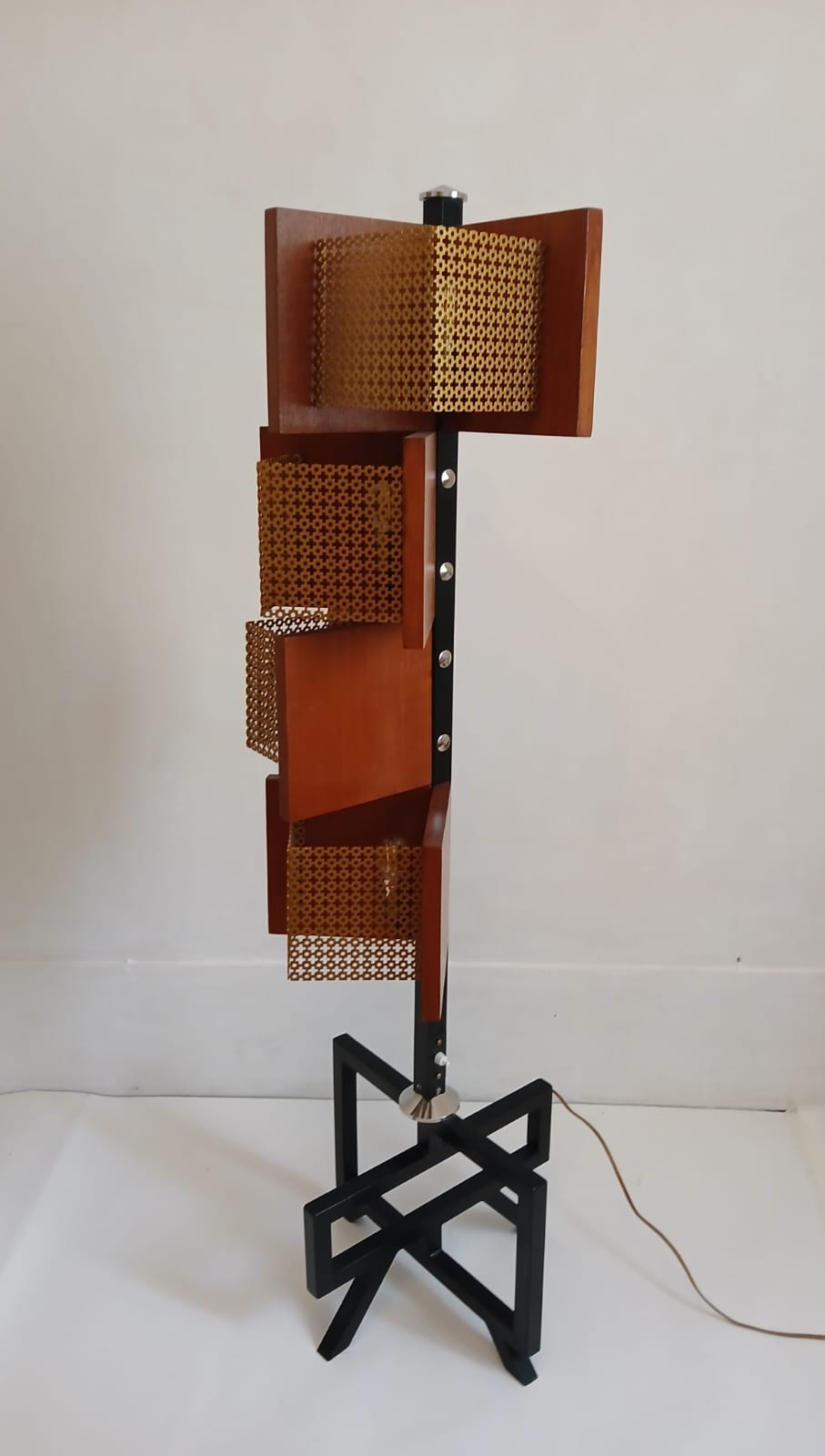 Rare modernist vintage floor lamp