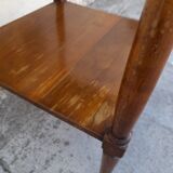 Old side table in merisier stamped