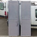 Lot of 3 shutters full of wood