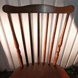 Ancienne chaise bistrot Baumann menuet bois vintage