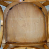 Pair of vintage Luterma bistro chairs