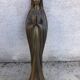 Statue sainte vierge en bronze massif de 65cm