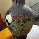 Amphora lamp vase Czechoslovakia Art Deco H 30 cm