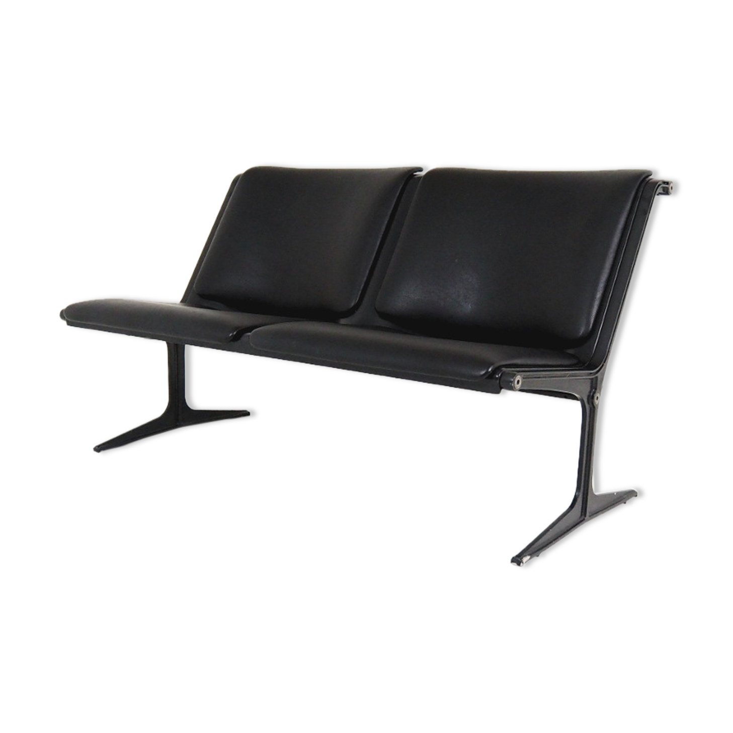 Two-seaters from the 60s by Friso Kramer for Wilkhahn