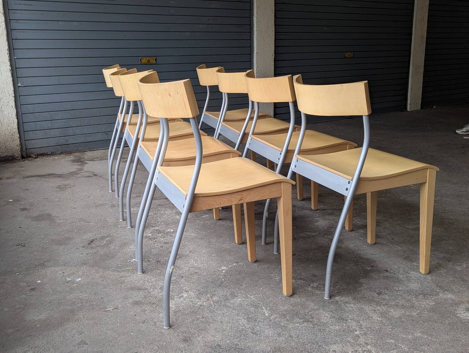 Ensemble de 8 chaises "NORDISK" (1990's) – Tina Christensen - IKEA