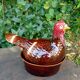 Retro zoomorphic terrine turkey