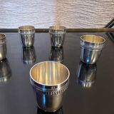 Solid silver liqueur service