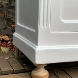 Antique Parisian glass cabinet H150