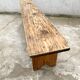 Old church pew