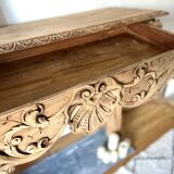 Oak fireplace mantle XIX