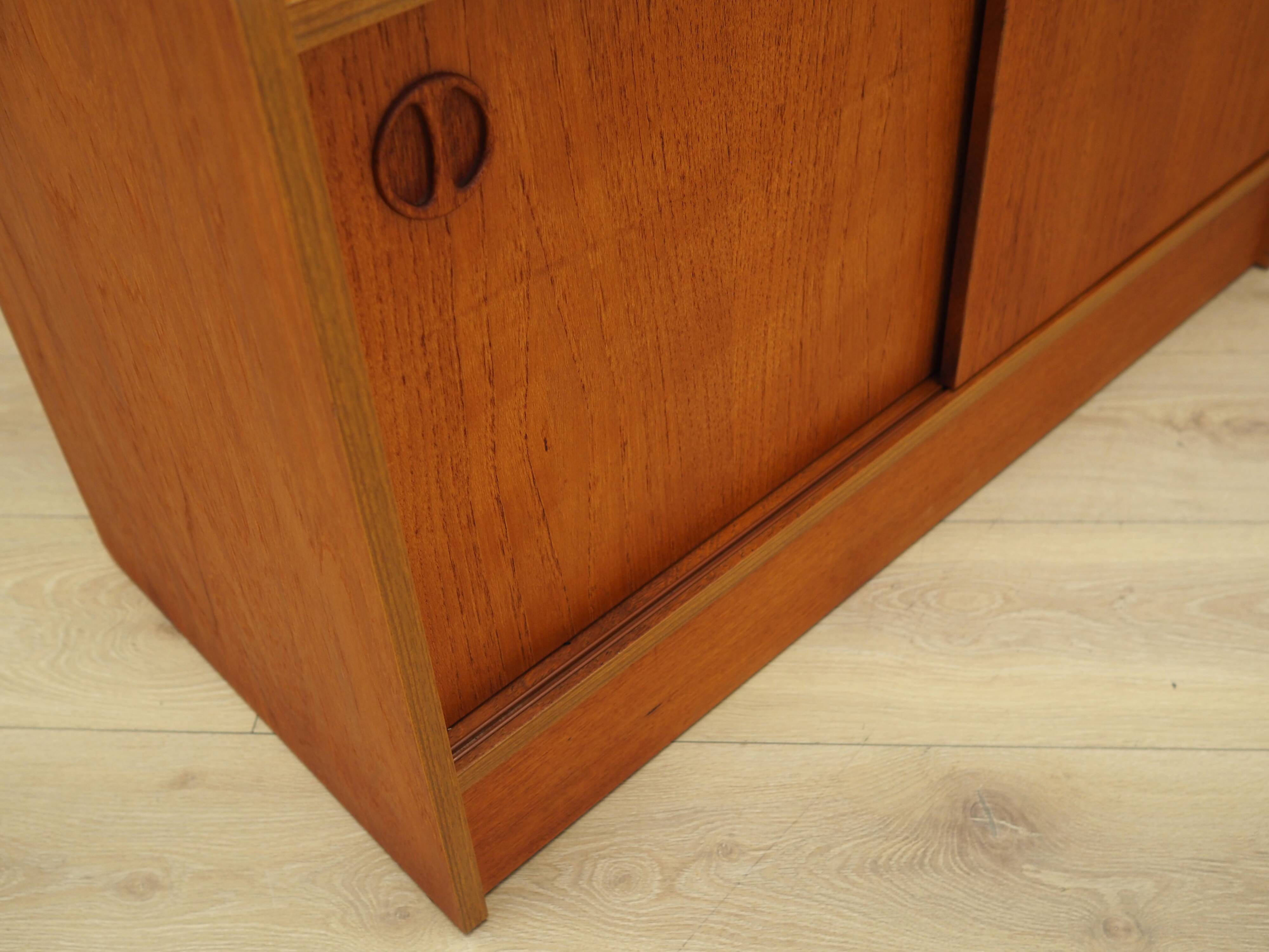 Teak bookcase, Danish design, 1960s, production: Denmark
