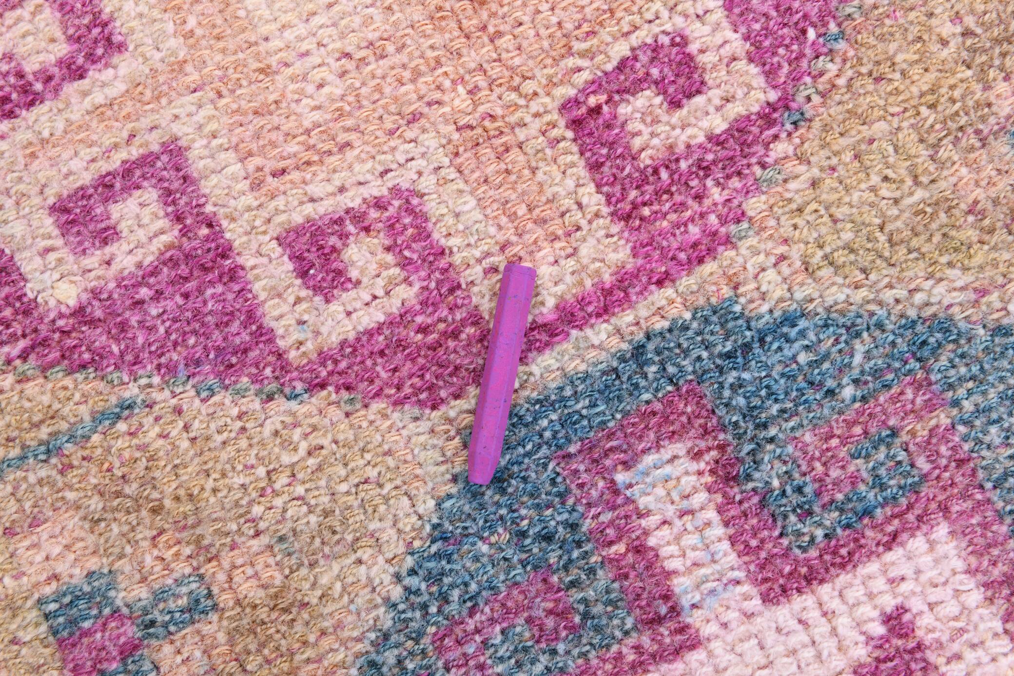 3x10 Rug For Hallway Pink Vintage Runner Rug, 85x318Cm