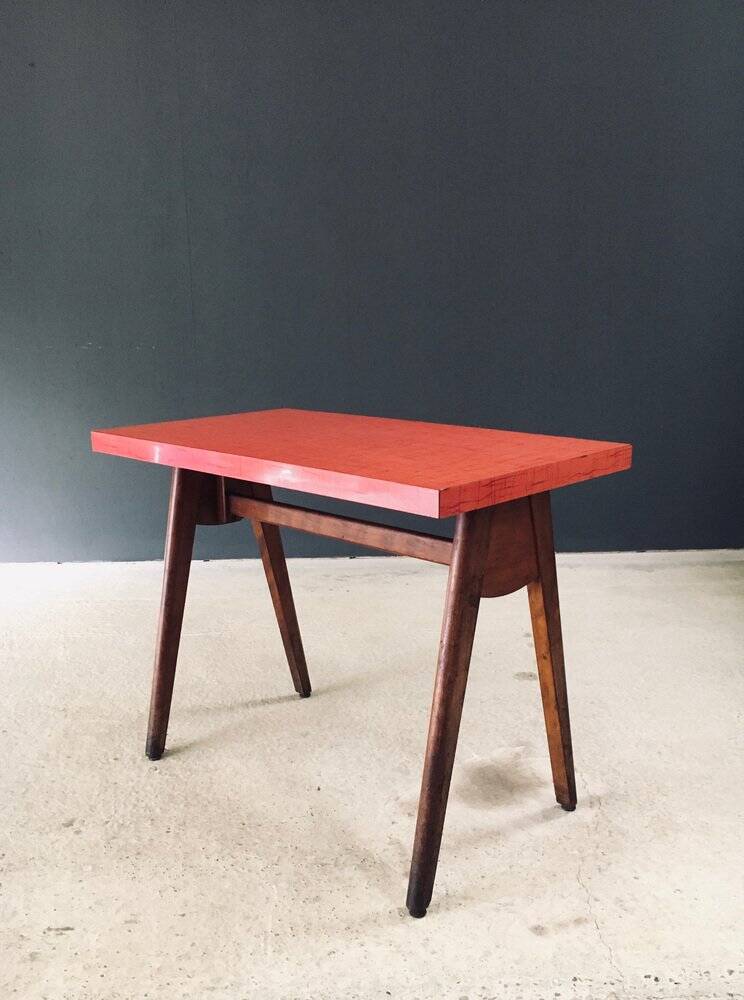 French Reconstruction Bistro Table, 1950s