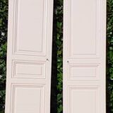 Paire de portes de placard h200x60cm chacune ancienne