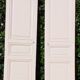 Paire de portes de placard h200x60cm chacune ancienne