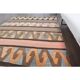 Vintage Turkish Oushak Handmade Wool Cotton Brown Kilim Runner Rug 164x315