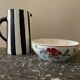 Salad bowl "HBCM, Montereau, France" diam 21 cm