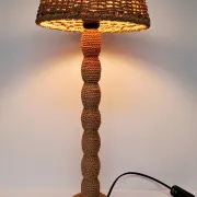 Rope lamp brutalist style