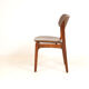 Rosewood and leather chair by Erik Buch for Oddense Maskinsnedkeri 1960