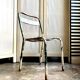 Chaise de jardin Tolix en métal vert n°1