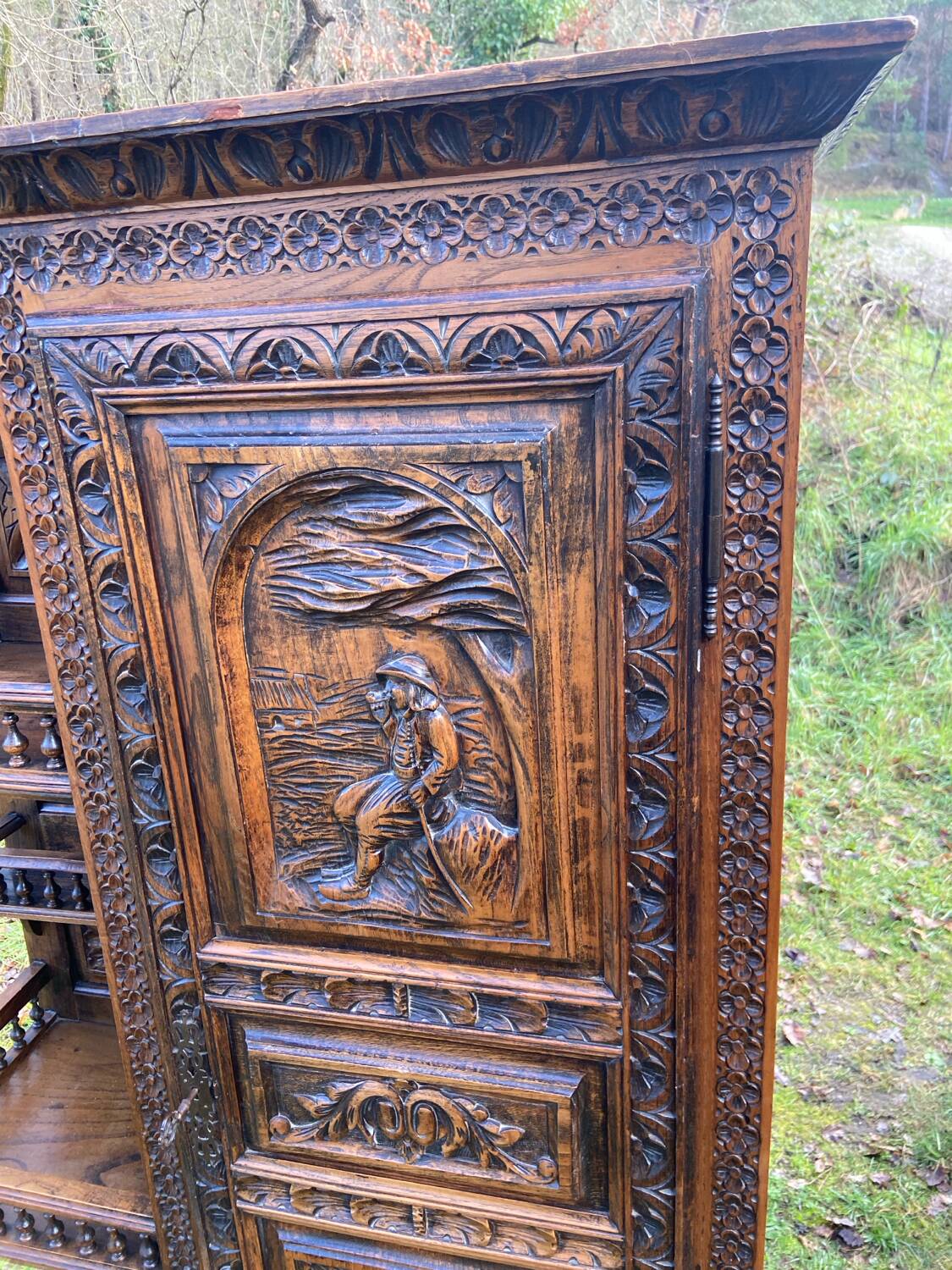 Breton sideboard, late 19th century