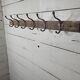 School coat rack with 6 hooks, 100cms L