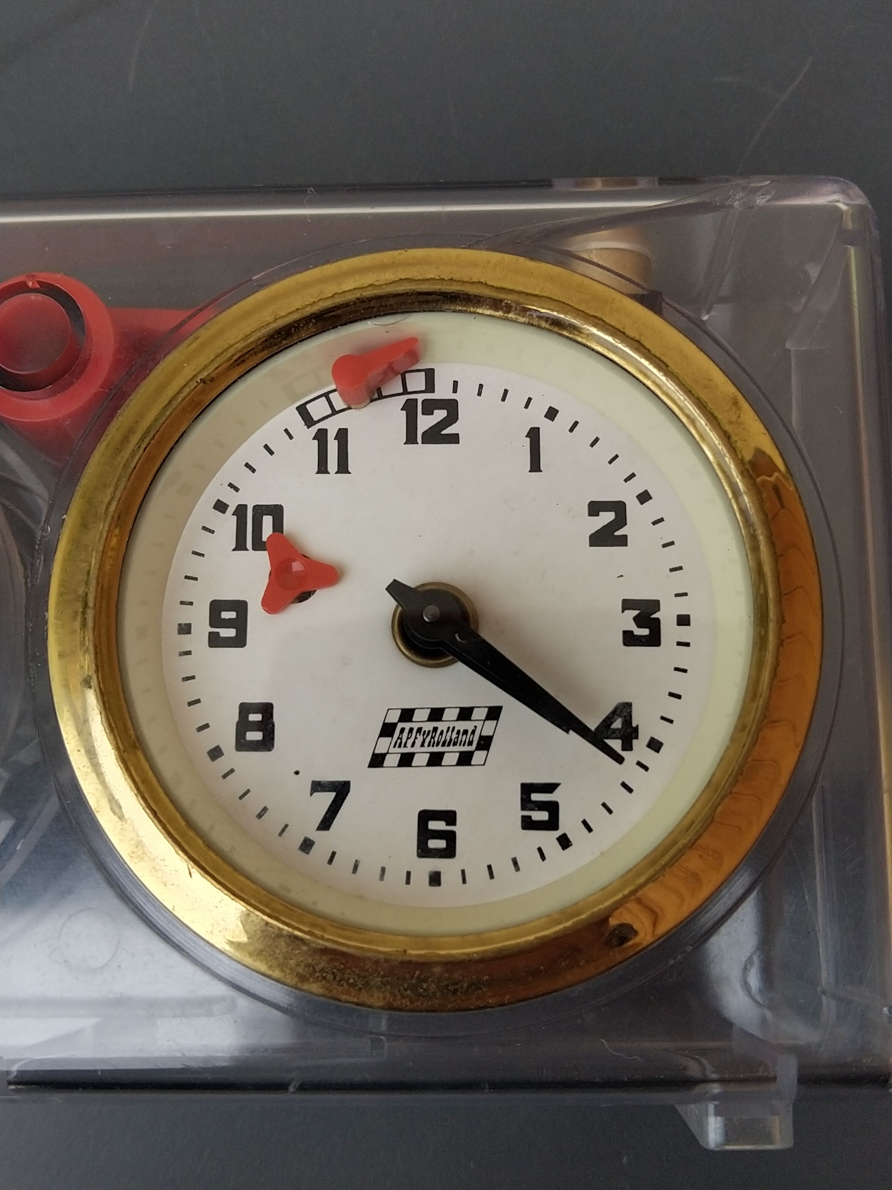 Horloge d'échecs compte à rebours vintage