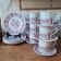 Churchill 24-piece earthenware dessert service, the Georgian collection