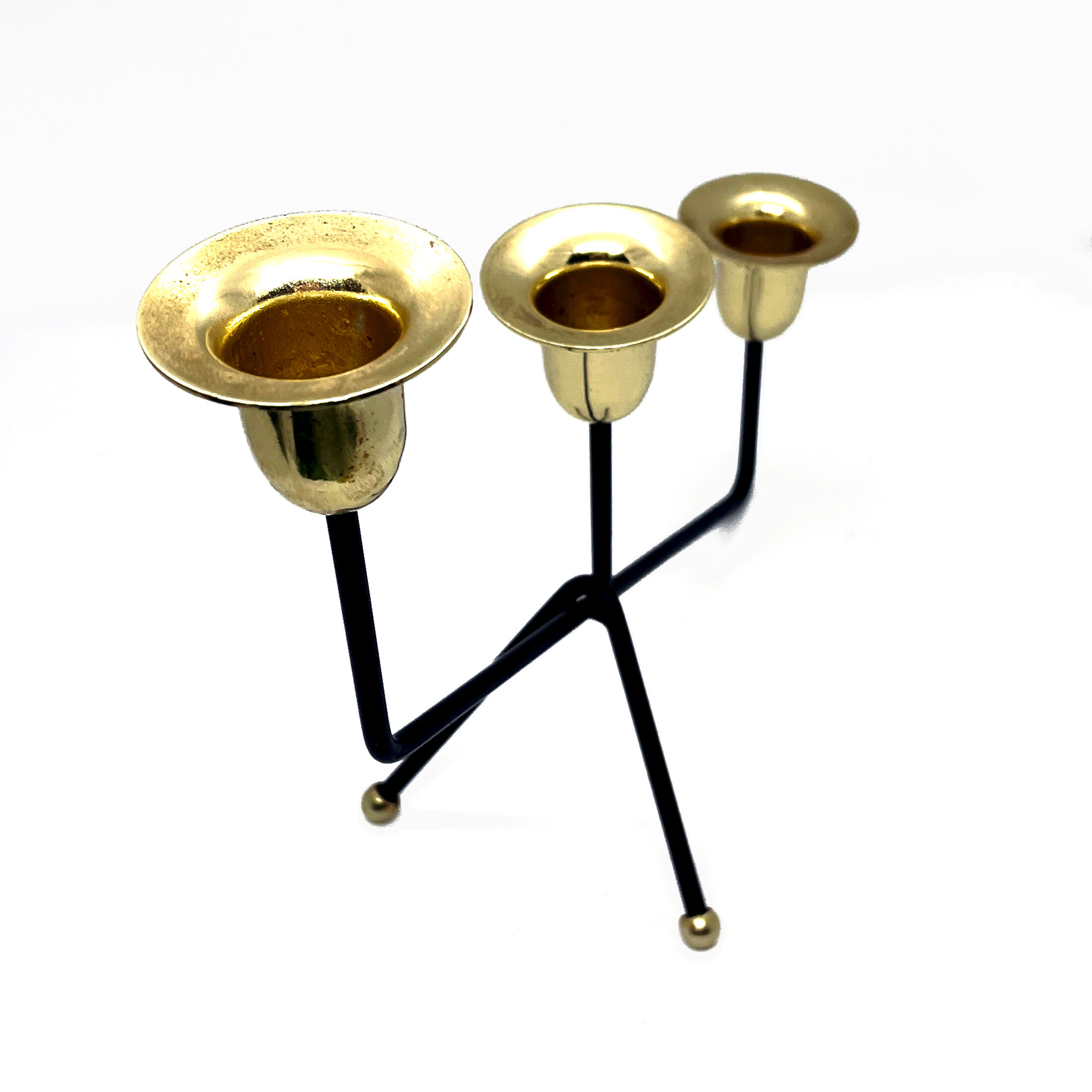 Minimalist table candlestick, belgium, 1970s