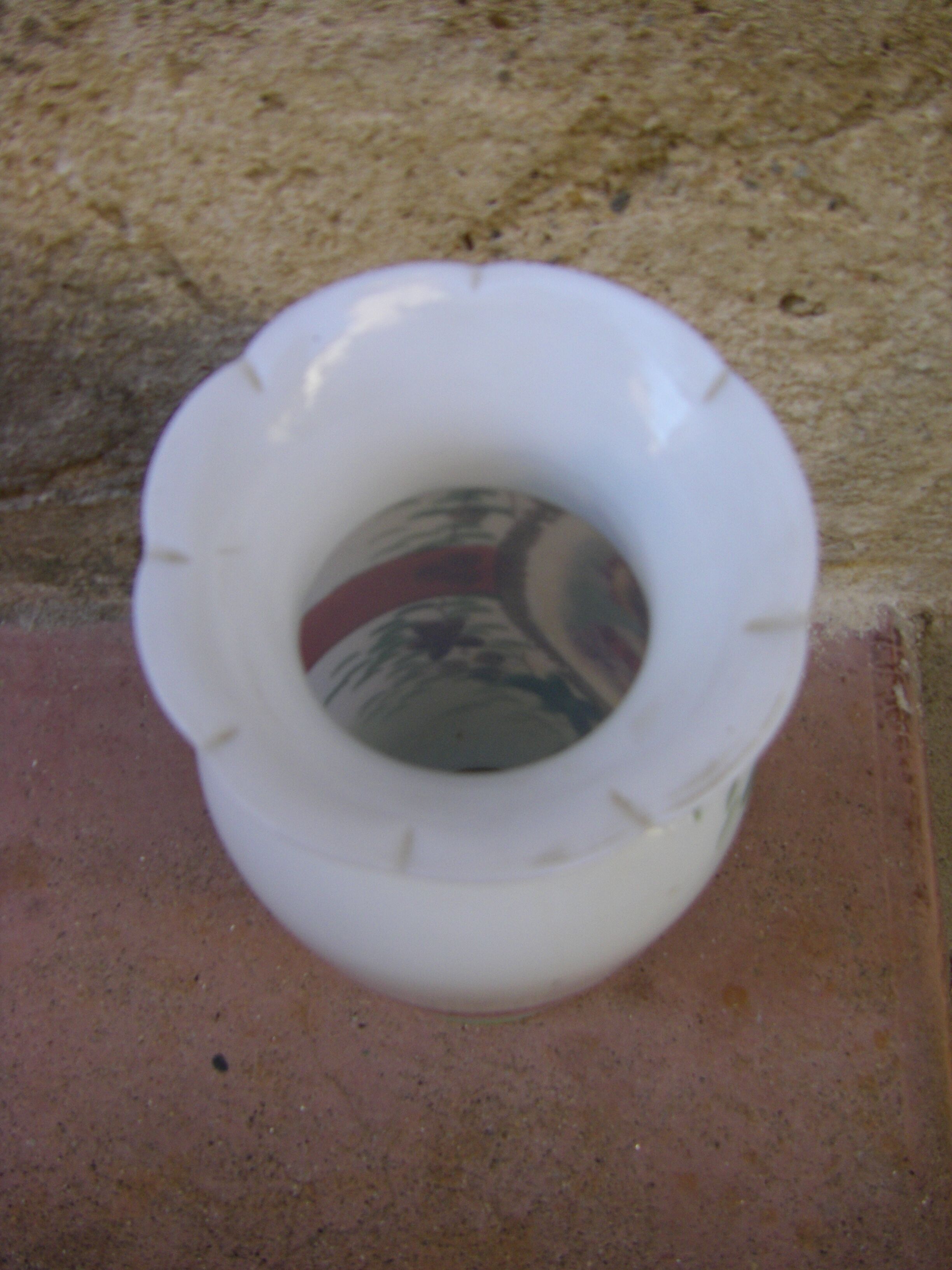 Ancient opaline vase