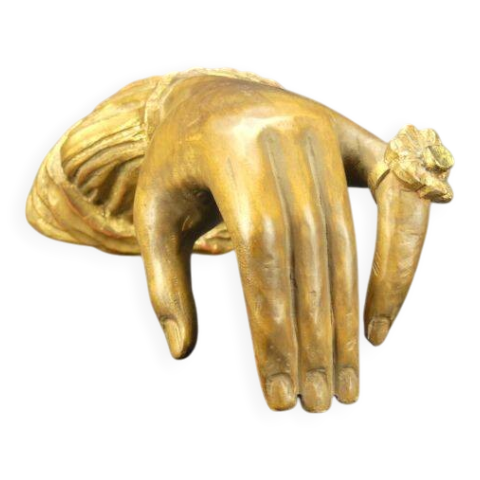 Palladio, Italie, main en bois sculpté