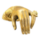 Palladio, Italie, main en bois sculpté