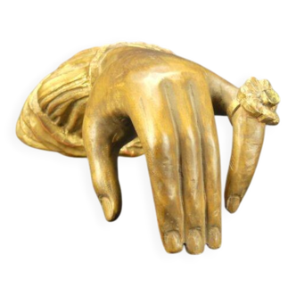 Palladio, Italy, carved wooden hand