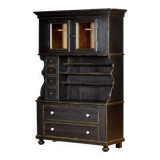 Black Pine cabinet, circa 1900