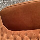 Sofa and chair toad velvet padded velvet