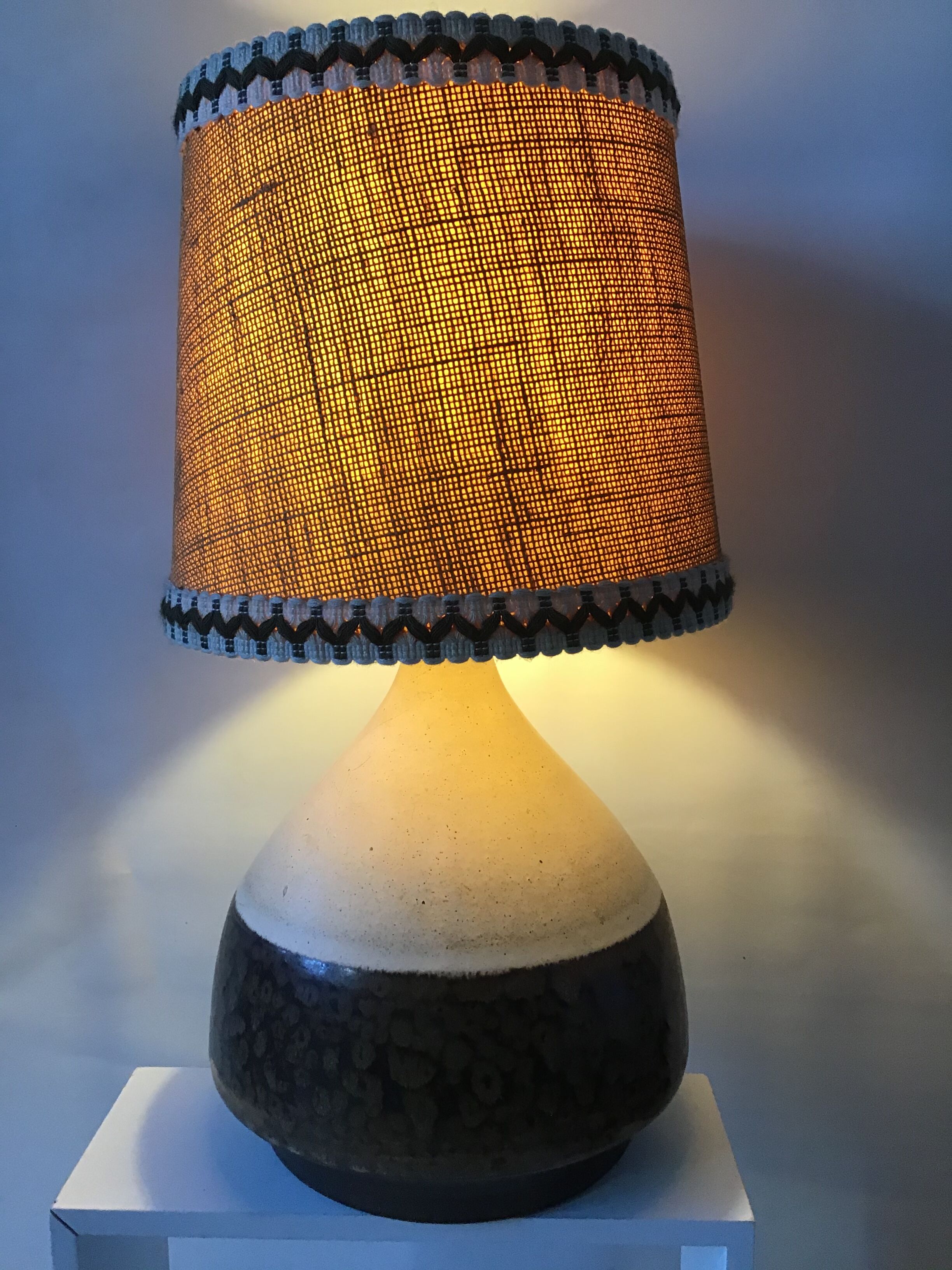 Jersey Pottery vintage lamp