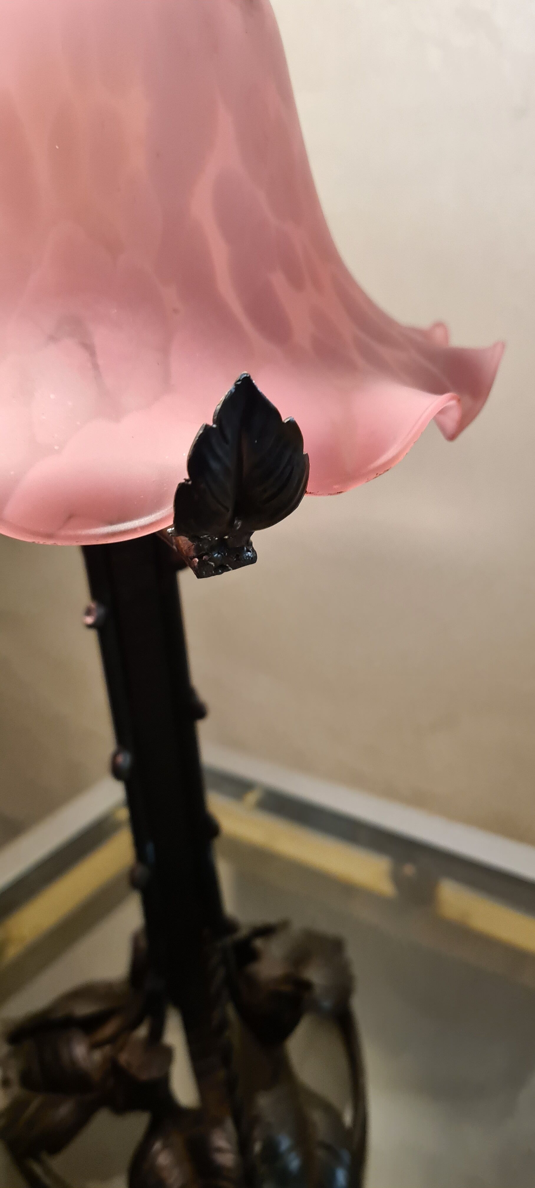 Wrought iron lamp 1920 a40