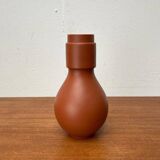 Minimalist German vase from the mid-century, Wormser Terra-Sigillata pottery, 1960s.