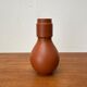 Minimalist German vase from the mid-century, Wormser Terra-Sigillata pottery, 1960s.