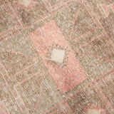 3x12 geometric neutral turkish runner rug, 379x91cm