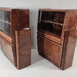 Art Deco Cabinets, 1940s