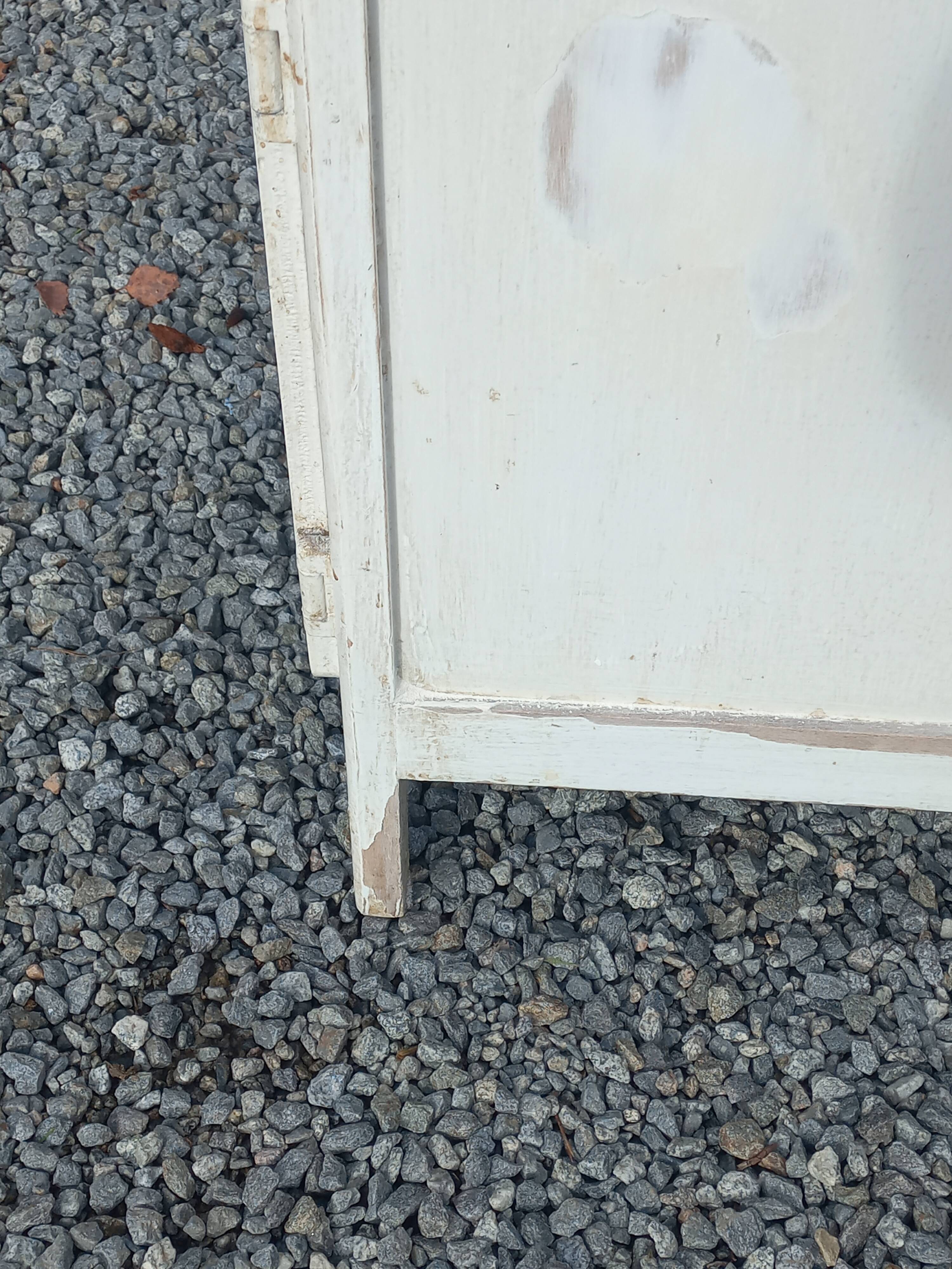 Buffet parisien patine blanche des années 50