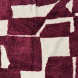 Handmade Beni Ourain wool rug 150/250cm