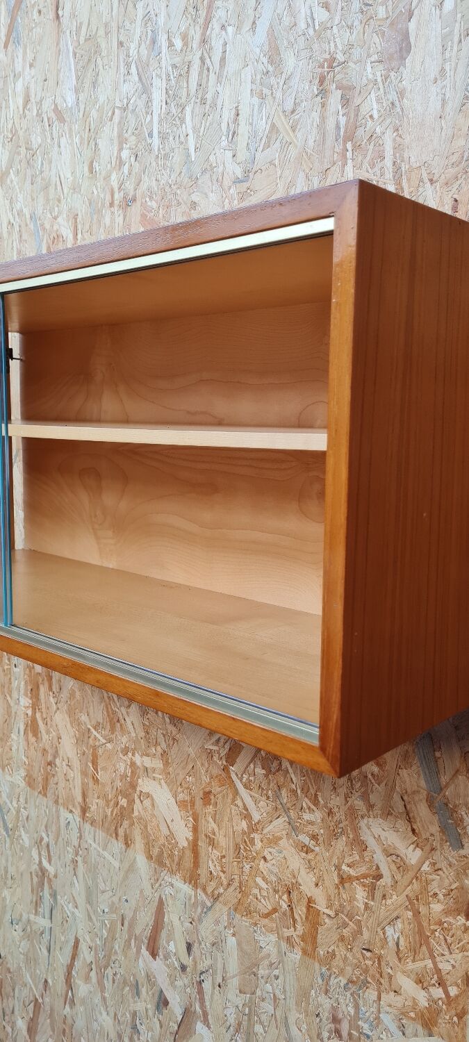 Scandinavian wall bookcase 1950