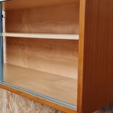 Scandinavian wall bookcase 1950