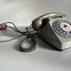 Telephone vintage gris p.t.t. paris