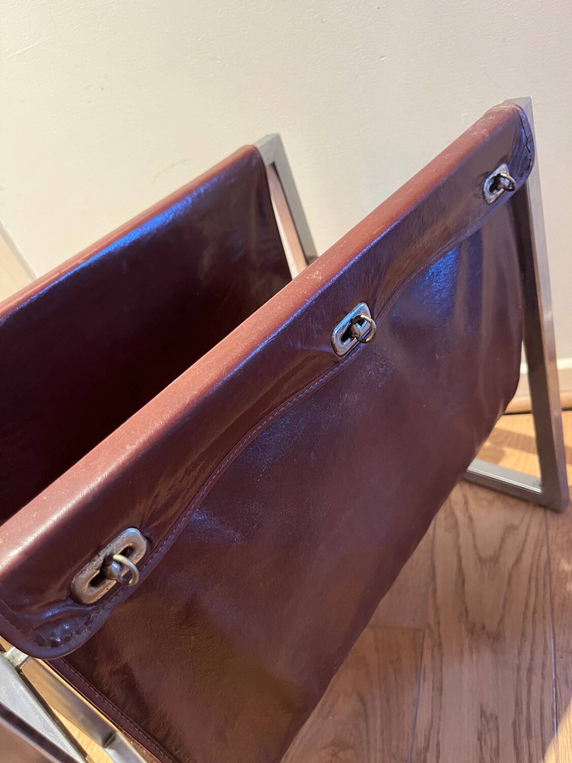 Vintage magazine rack